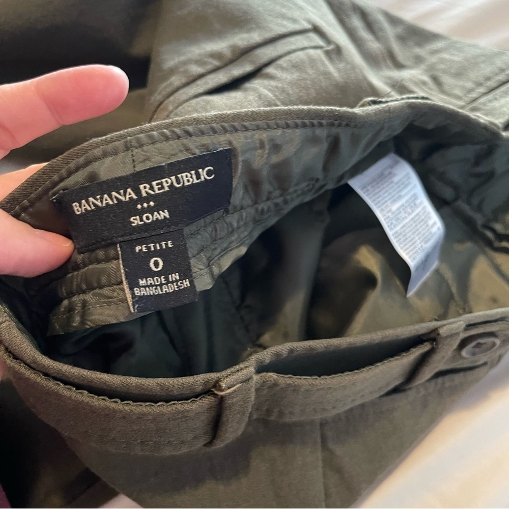 Banana Republic Sloan Fit Stretch Women’s Pants size 0P - Picture 4 of 4